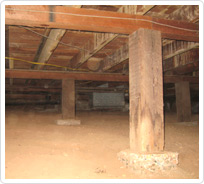crawlspace before