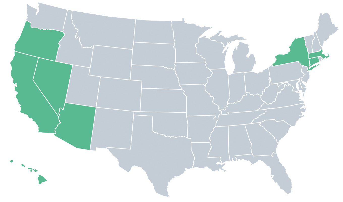 Our Clients Statewide Map