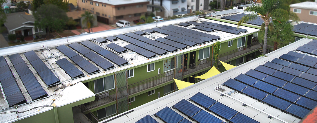 Solar on multifamily affordable housing