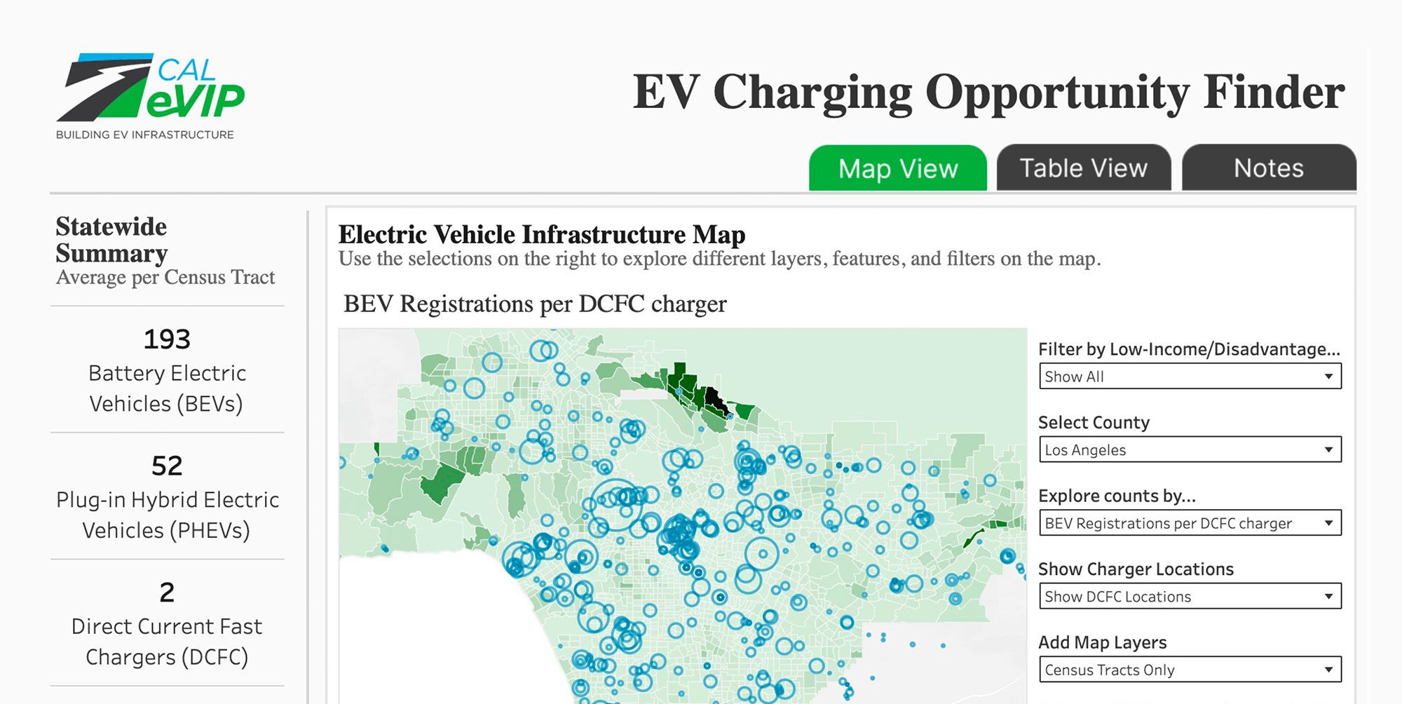 image of EV Charging Opportunity Finder