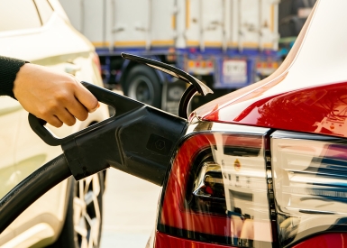 Image of EV charging 