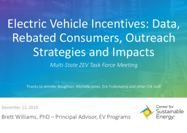 EV Incentives Presentation 