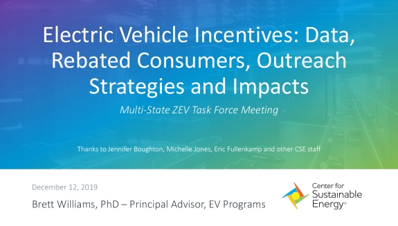 EV Incentives Presentation 